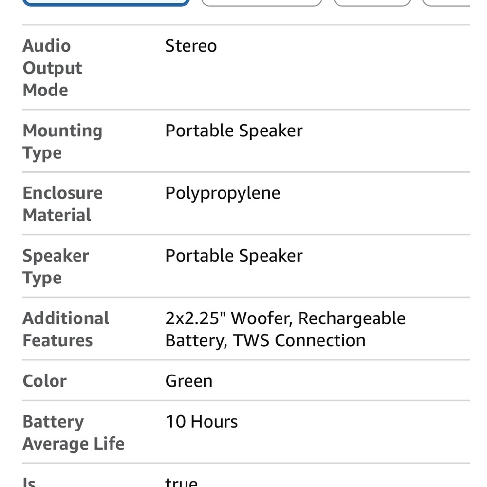 Strom Burst Mini Bluetooth Speaker - Green and Blue - Picture 6 of 6